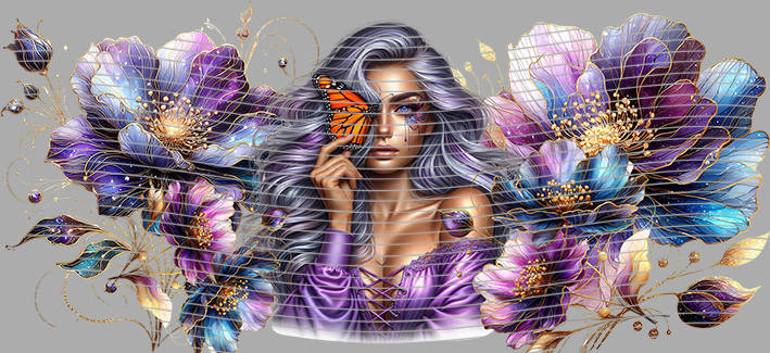 16oz Sunflower Girl-SU-585